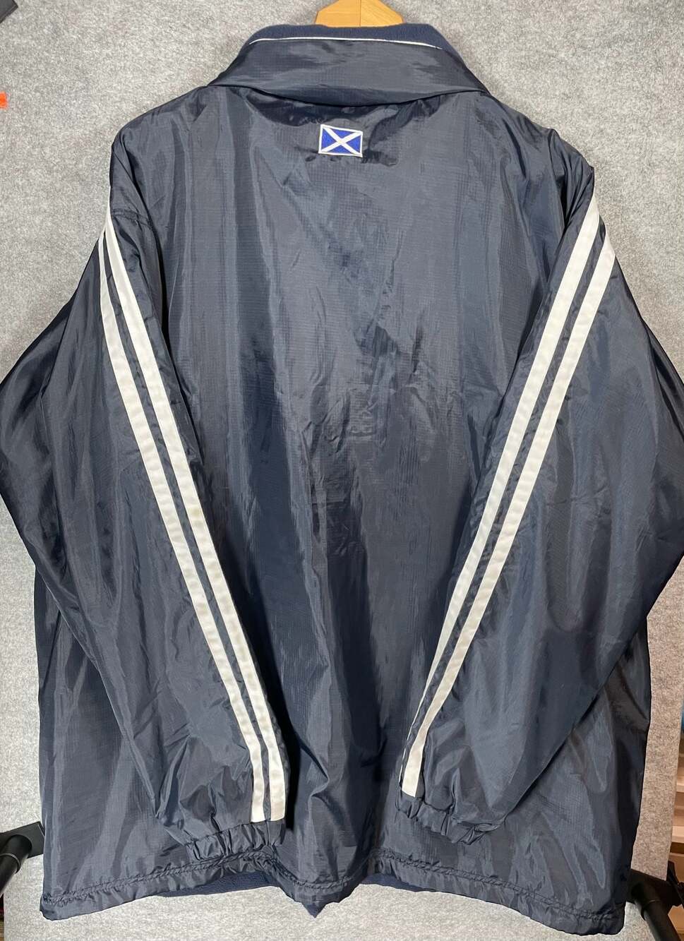 Scotland National Team Fleece Lined Waterproof Windbreaker Jacket - Picture 7 of 7
